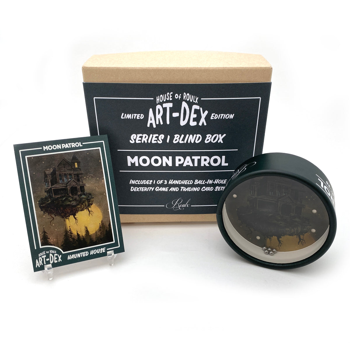 MOON PATROL | ART-DEX DEXTERITY GAME & TRADING CARD BLIND BOX (S1-25 - S1-27)