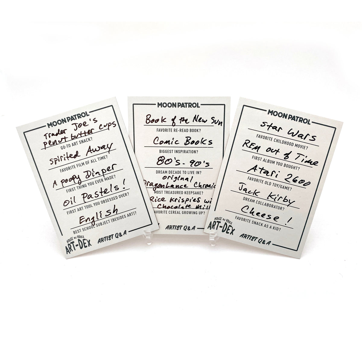 MOON PATROL | ART-DEX DEXTERITY GAME & TRADING CARD BLIND BOX (S1-25 - S1-27)