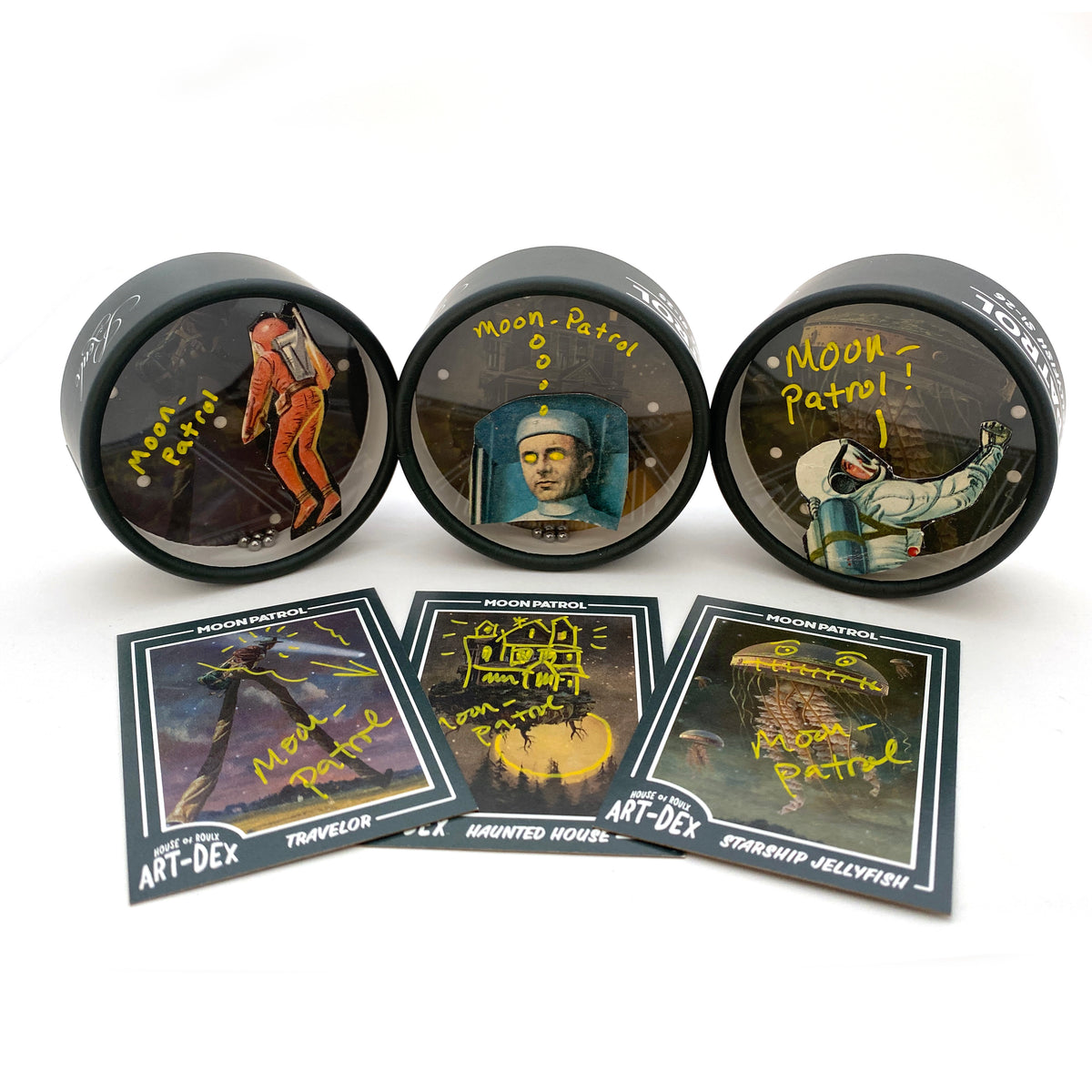 MOON PATROL | ART-DEX DEXTERITY GAME & TRADING CARD BLIND BOX (S1-25 - S1-27)