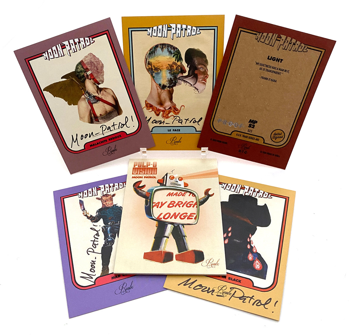 Moon Patrol: Series Two - One Artist-Signed Proof Card (Randomly Selected)