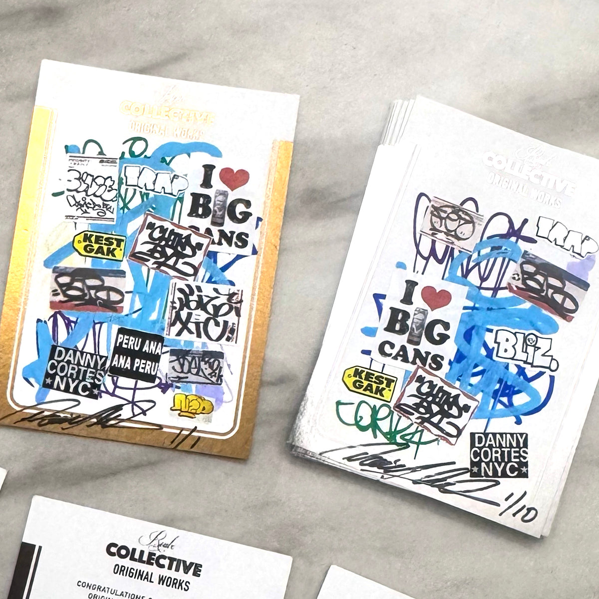 DANNY CORTES "ICE BOX" S1-053 COLLECTIVE Trading Card