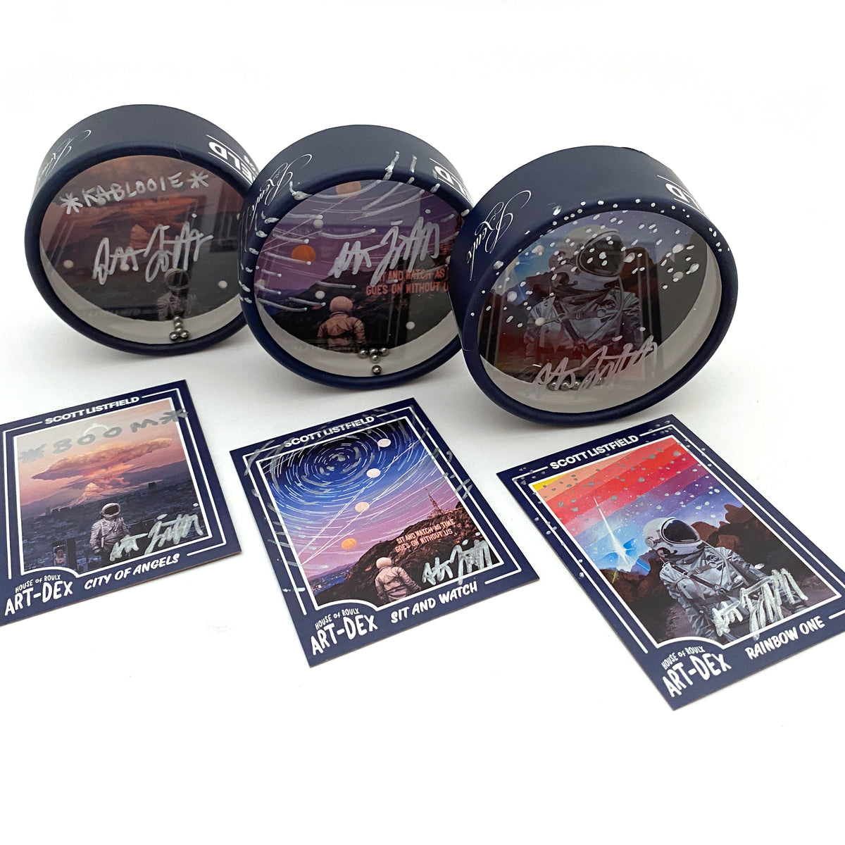 SCOTT LISTFIELD | ART-DEX DEXTERITY GAME & TRADING CARD BLIND BOX (S1-07 - S1-09)