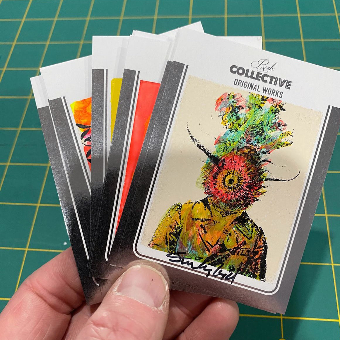 JunkyKid &quot;Octo Lady V&quot; S1-015 COLLECTIVE Trading Card