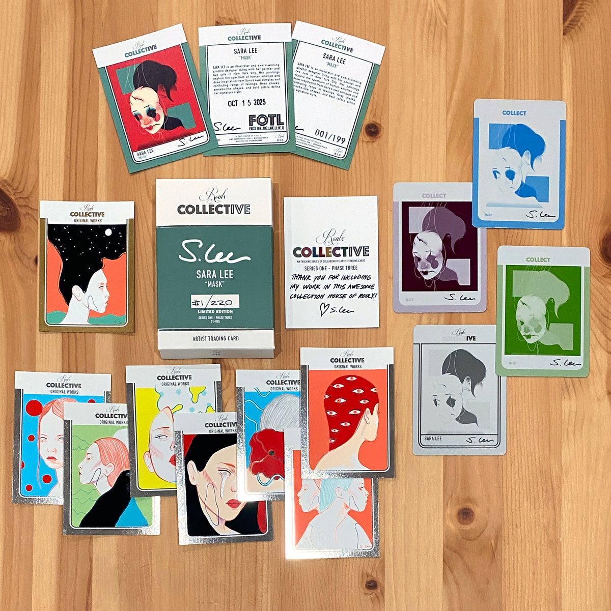 SARA LEE "MASK" S1-055 COLLECTIVE Trading Card