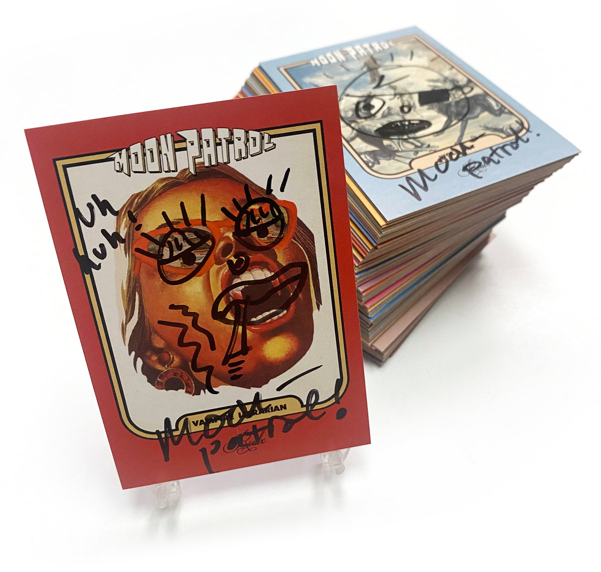 Moon Patrol - Artist Trading Cards Series Two - Factory Sealed 4-Pack "Moon Blaster" Box