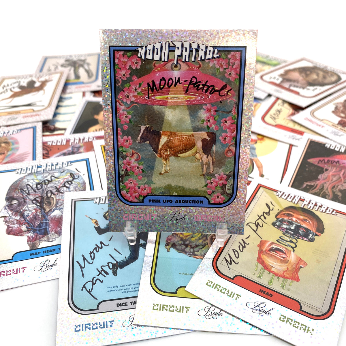 Moon Patrol - Artist Trading Cards Series Two - Factory Sealed 4-Pack "Moon Blaster" Box