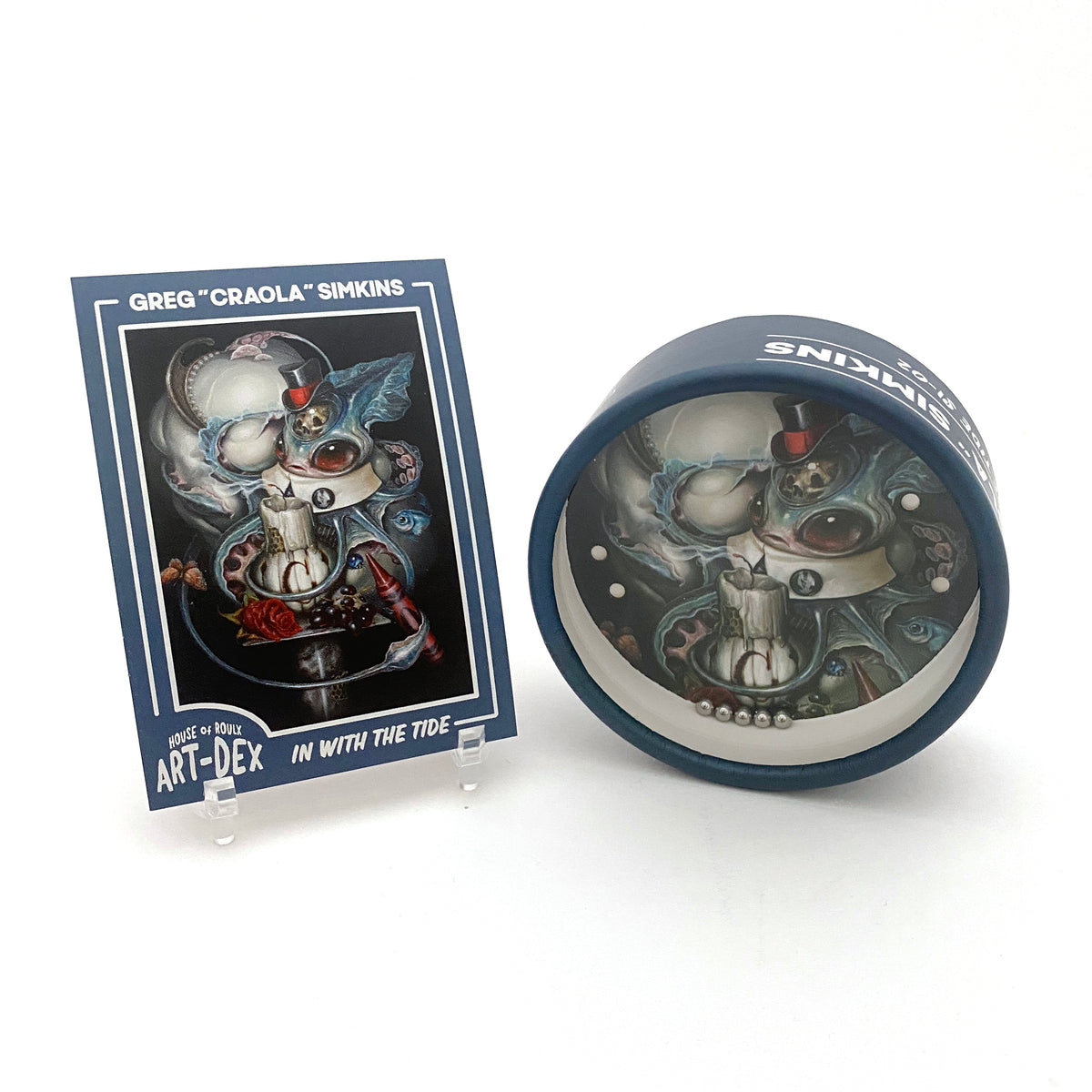 GREG "CRAOLA" SIMKINS | ART-DEX DEXTERITY GAME & TRADING CARD BLIND BOX (S1-01 - S1-03)