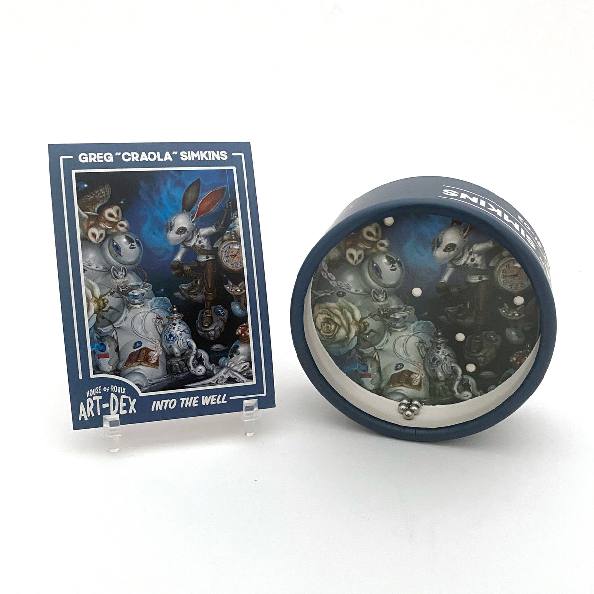 GREG "CRAOLA" SIMKINS | ART-DEX DEXTERITY GAME & TRADING CARD BLIND BOX (S1-01 - S1-03)