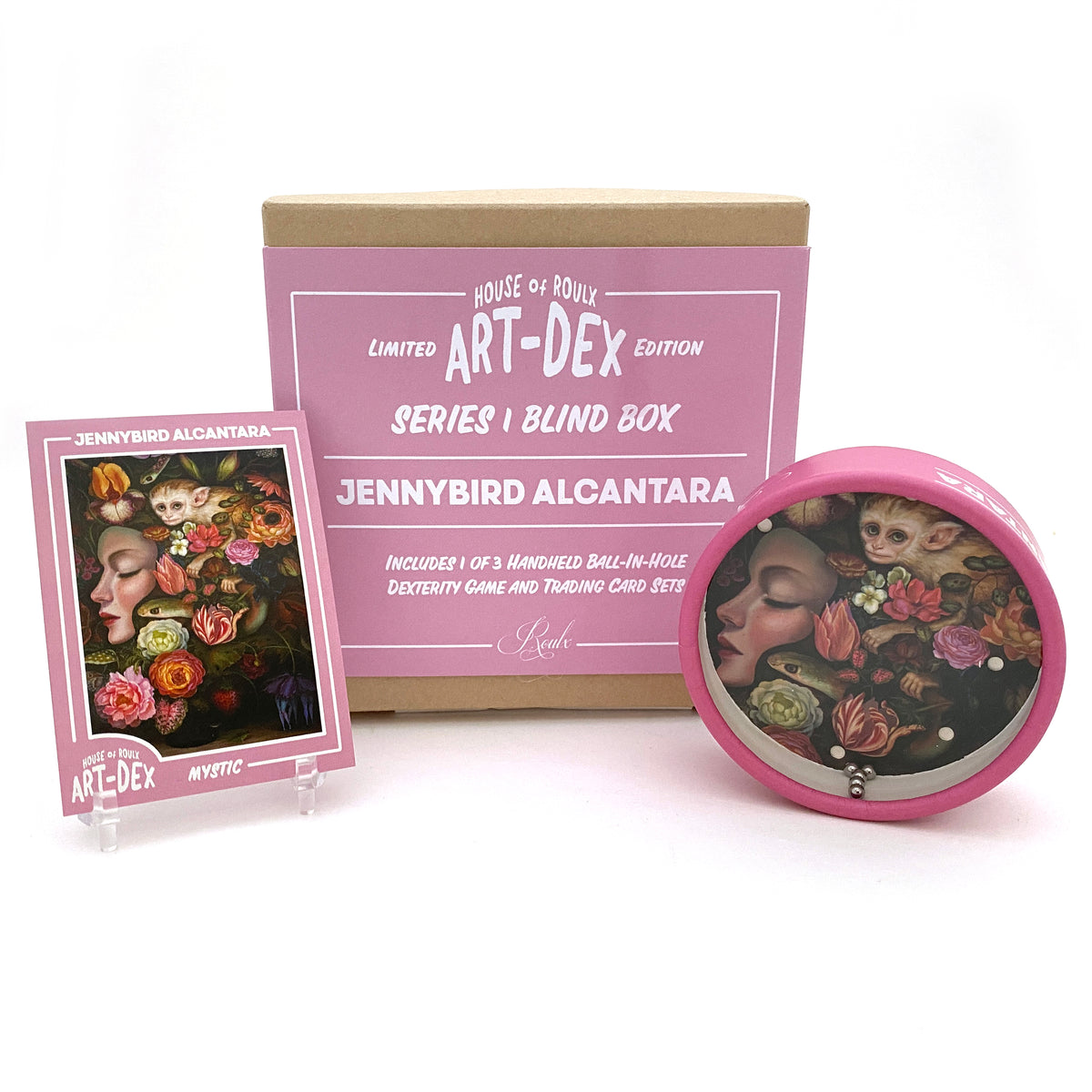 JENNYBIRD ALCANTARA | ART-DEX DEXTERITY GAME & TRADING CARD BLIND BOX (S1-19 - S1-21)