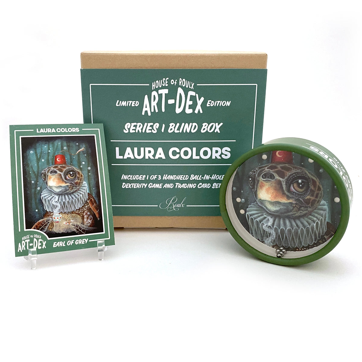 LAURA COLORS | ART-DEX DEXTERITY GAME & TRADING CARD BLIND BOX (S1-10 - S1-12)