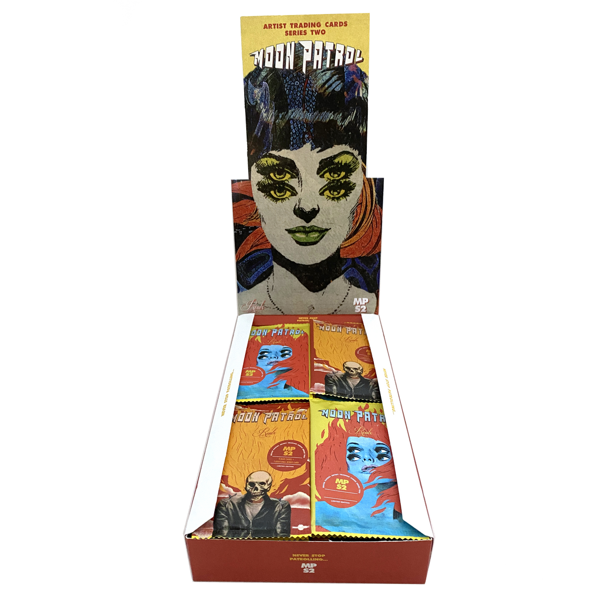 Moon Patrol - Artist Trading Cards Series Two - Factory Sealed 16-Pack "Full Moon" Box