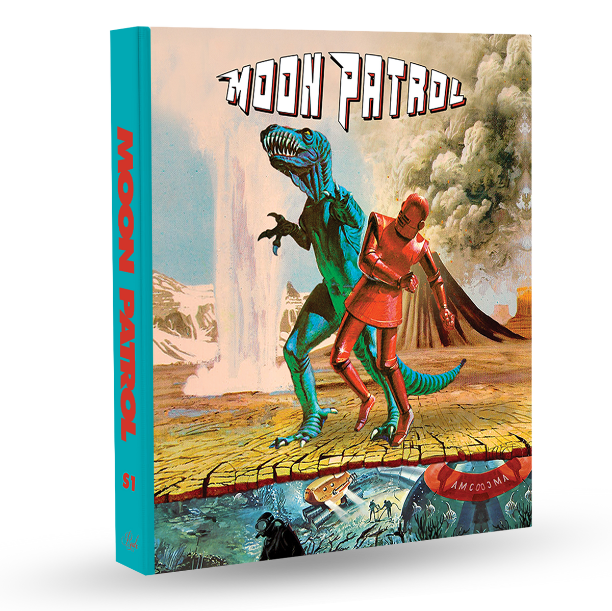 Moon Patrol - Artist Trading Cards Series One - Custom 3-Ring Hand-Crafted Card Binder