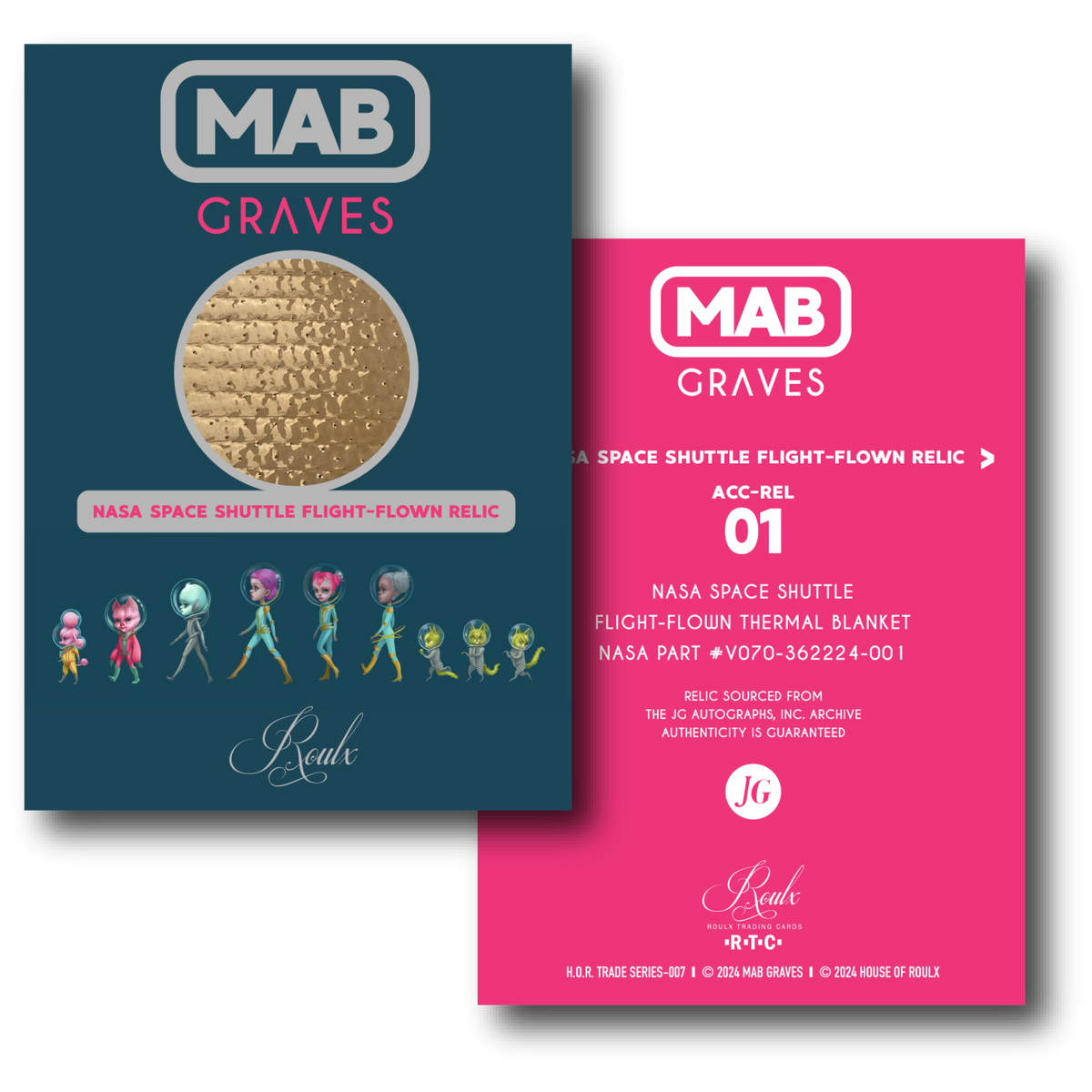 Mab Graves &quot;Atomic Candy Cosmonauts&quot; Artist Trading Cards - Factory Sealed 6-Box Hobby Case