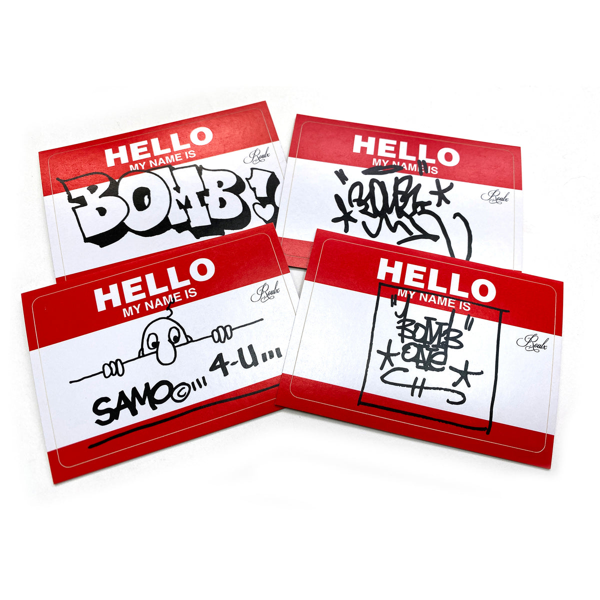 Al Diaz &quot;NYC STREET GAMES&quot; Artist Trading Cards Pack (4 Base Cards + 1 Sticker)