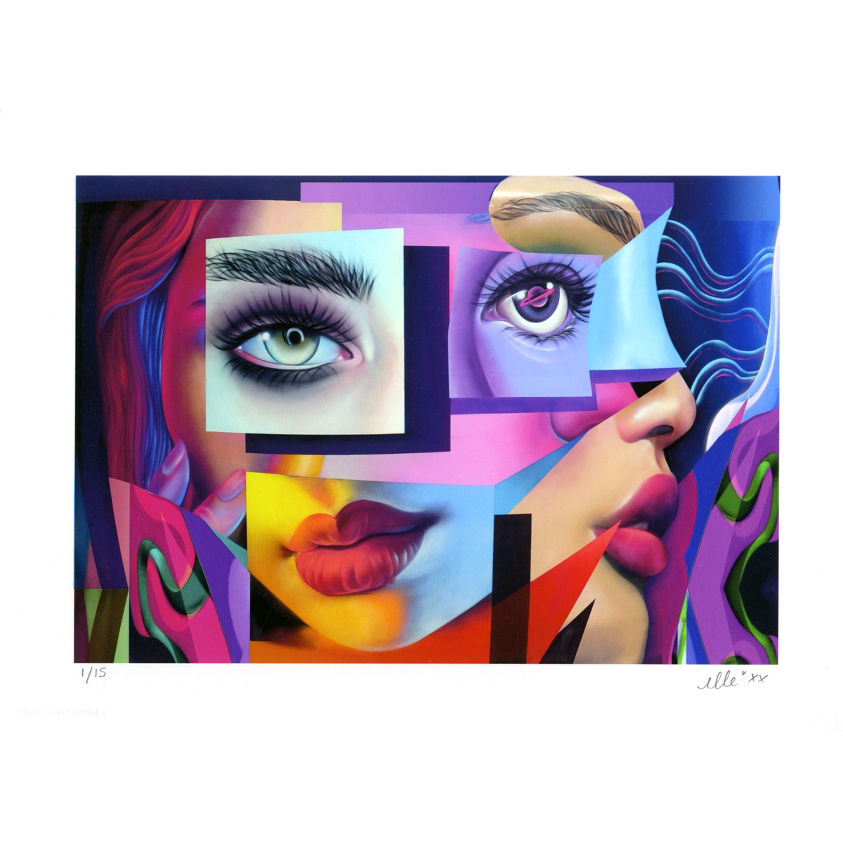 ELLE &quot;Picasso&quot; - Archival Print, Limited Edition of 15 - 9 x 12&quot;