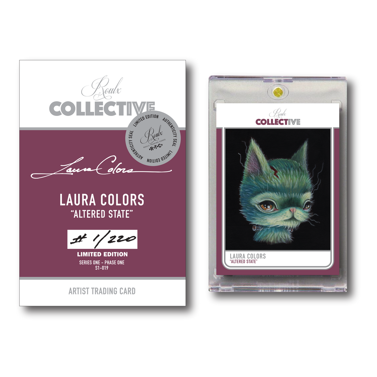 Laura Colors &quot;Altered State&quot; S1-019 COLLECTIVE Trading Card