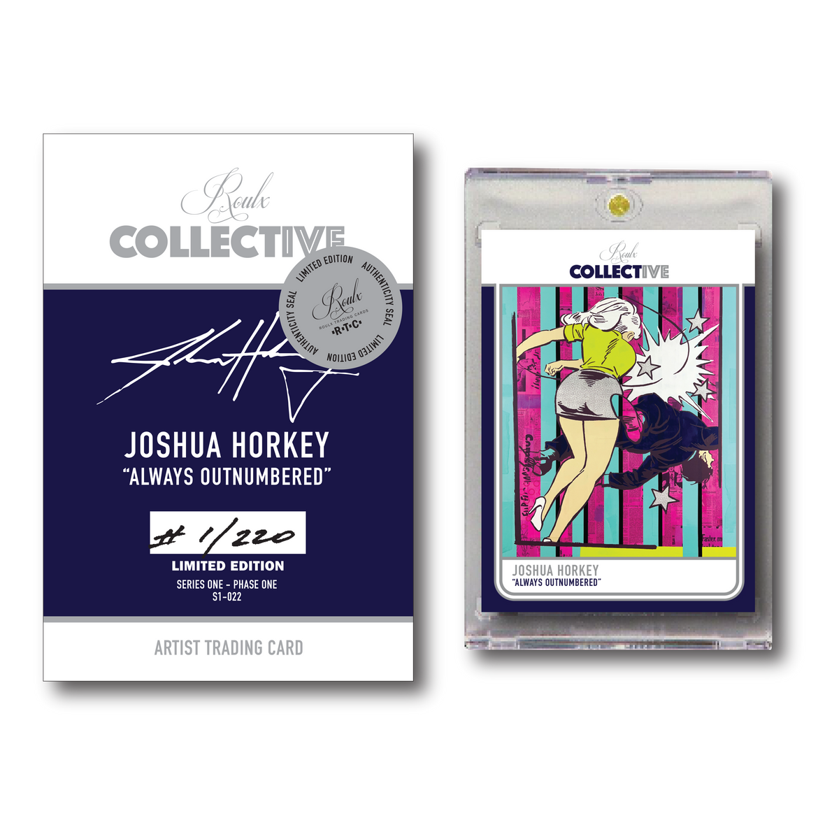 Joshua Horkey &quot;Always Outnumbered&quot; S1-022 COLLECTIVE Trading Card