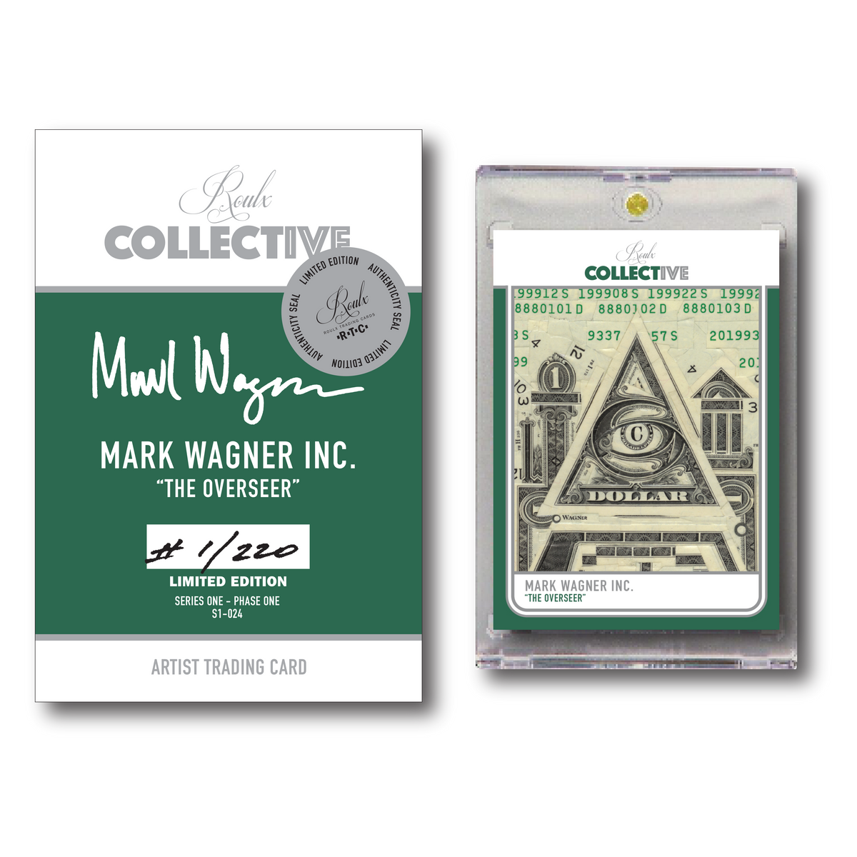 Mark Wagner &quot;The Overseer&quot; S1-024 COLLECTIVE Trading Card