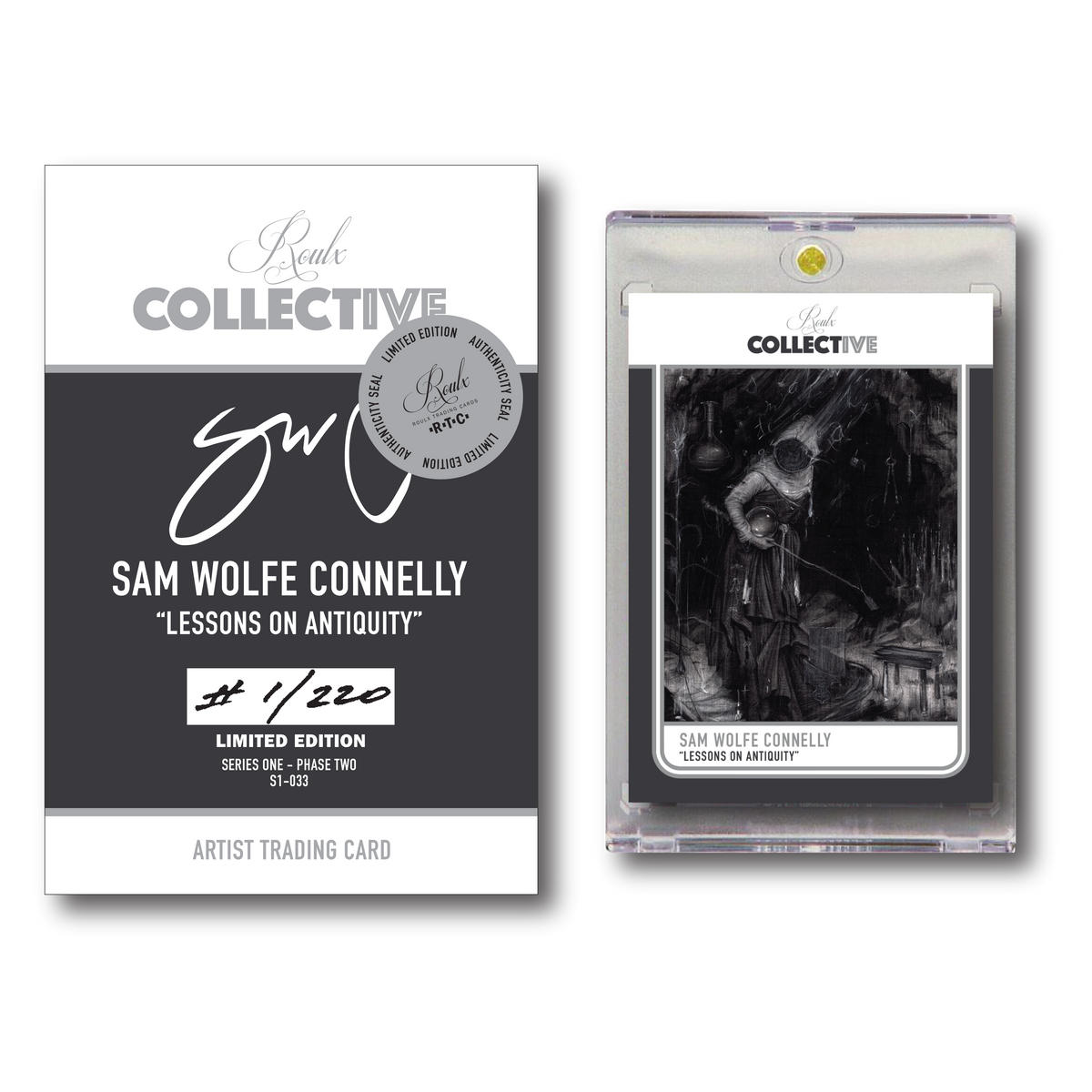 Sam Wolfe Connelly &quot;Lessons on Antiquity&quot; S1-033 COLLECTIVE Trading Card