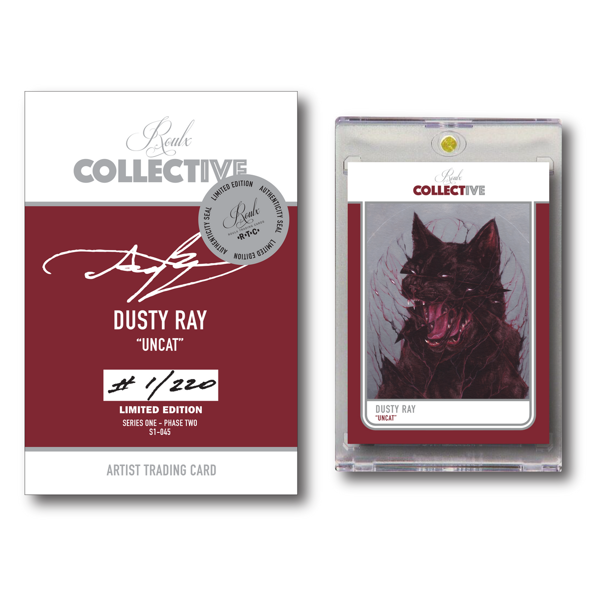 Dusty Ray &quot;UnCat&quot; S1-045 COLLECTIVE Trading Card