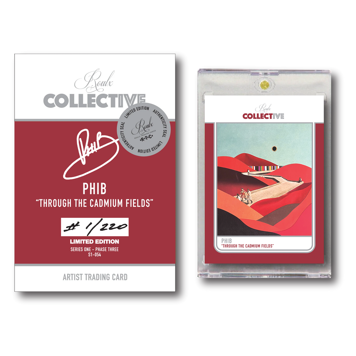 PHIB "THROUGH THE CADMIUM FIELDS" S1-054 COLLECTIVE Trading Card