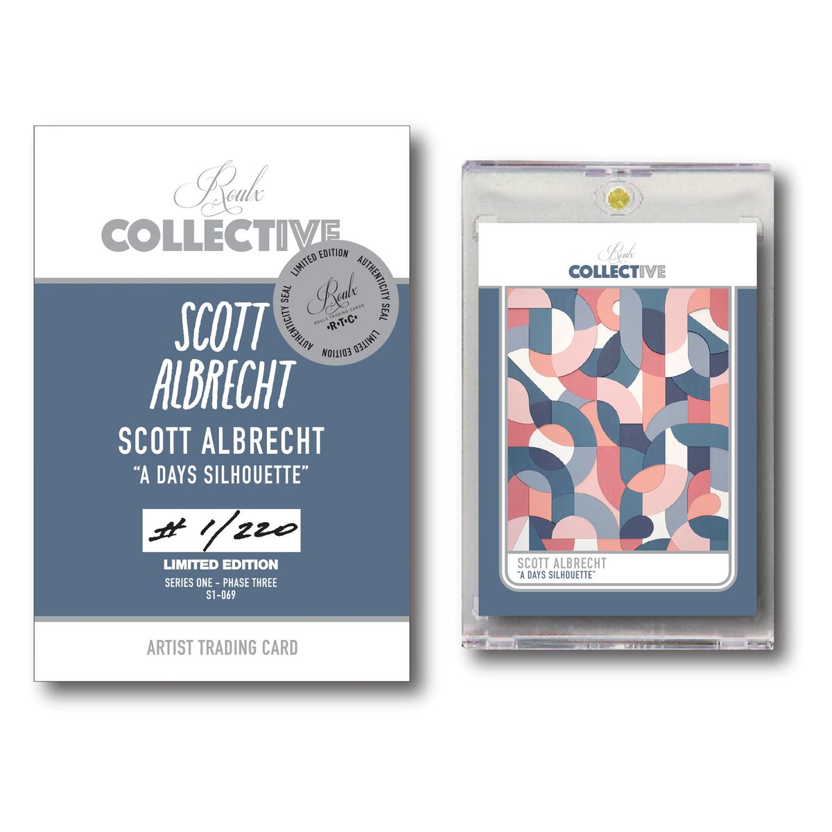 SCOTT ALBRECHT "A DAYS SILHOUETTE" S1-069 COLLECTIVE Trading Card