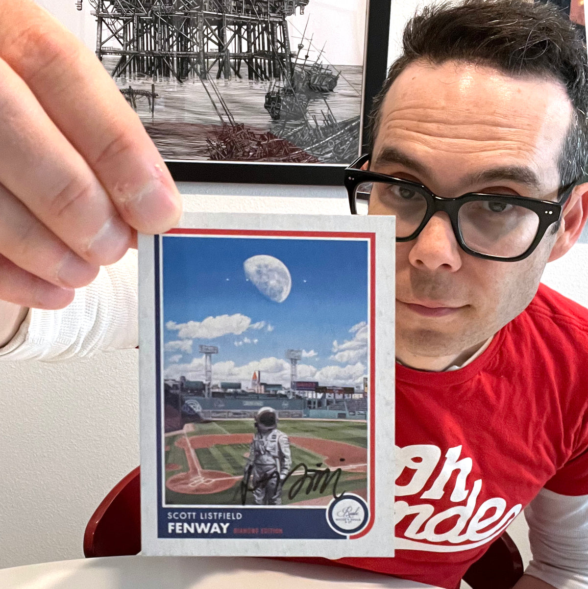 Scott Listfield &quot;Fenway&quot; Diamond Edition Trading Card