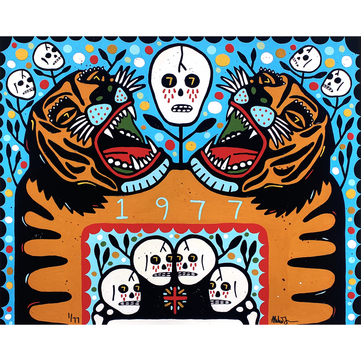 Mike Egan "Screaming At Myself" - Archival Print, Limited Edition of 77 - 16 x 20"