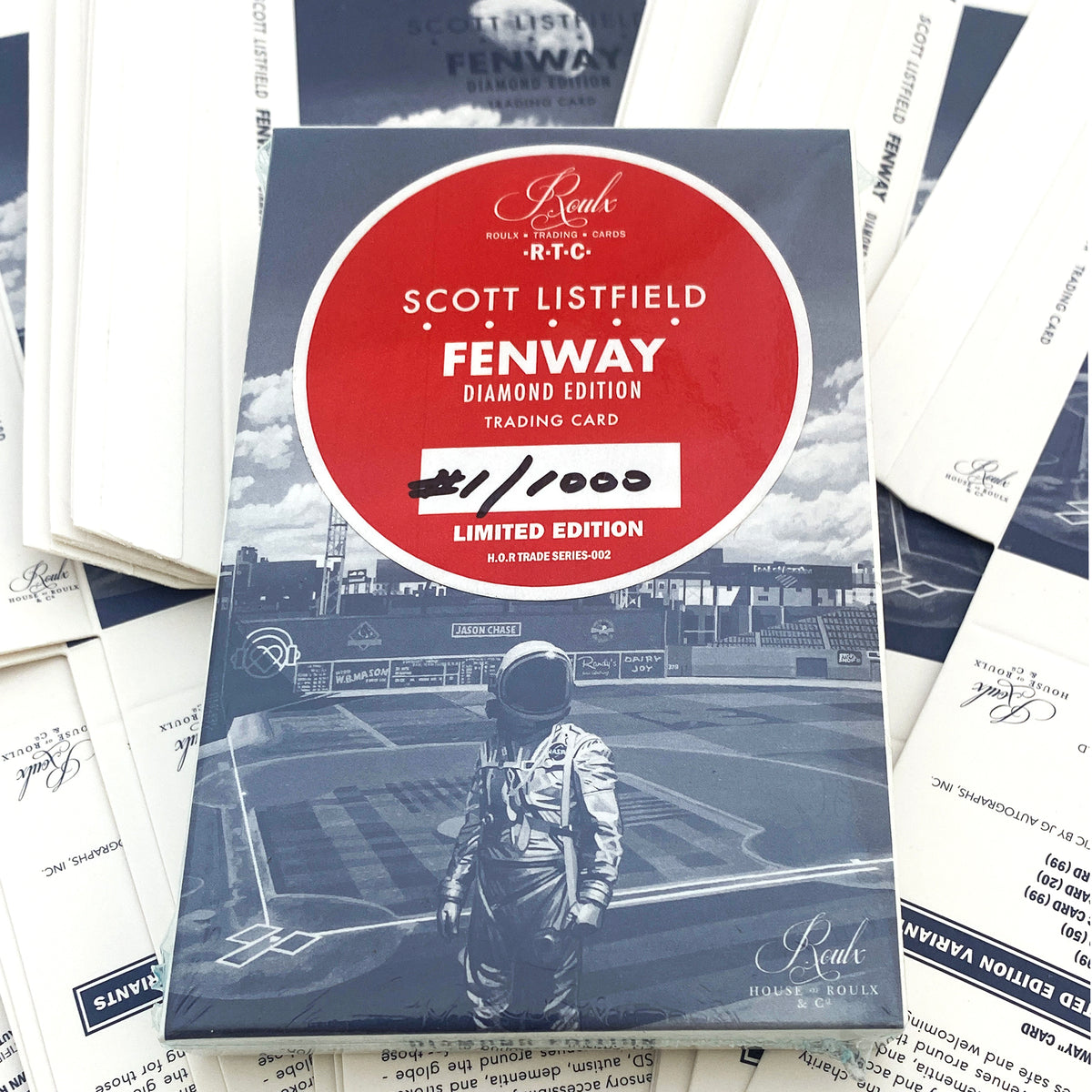 Scott Listfield &quot;Fenway&quot; Diamond Edition Trading Card