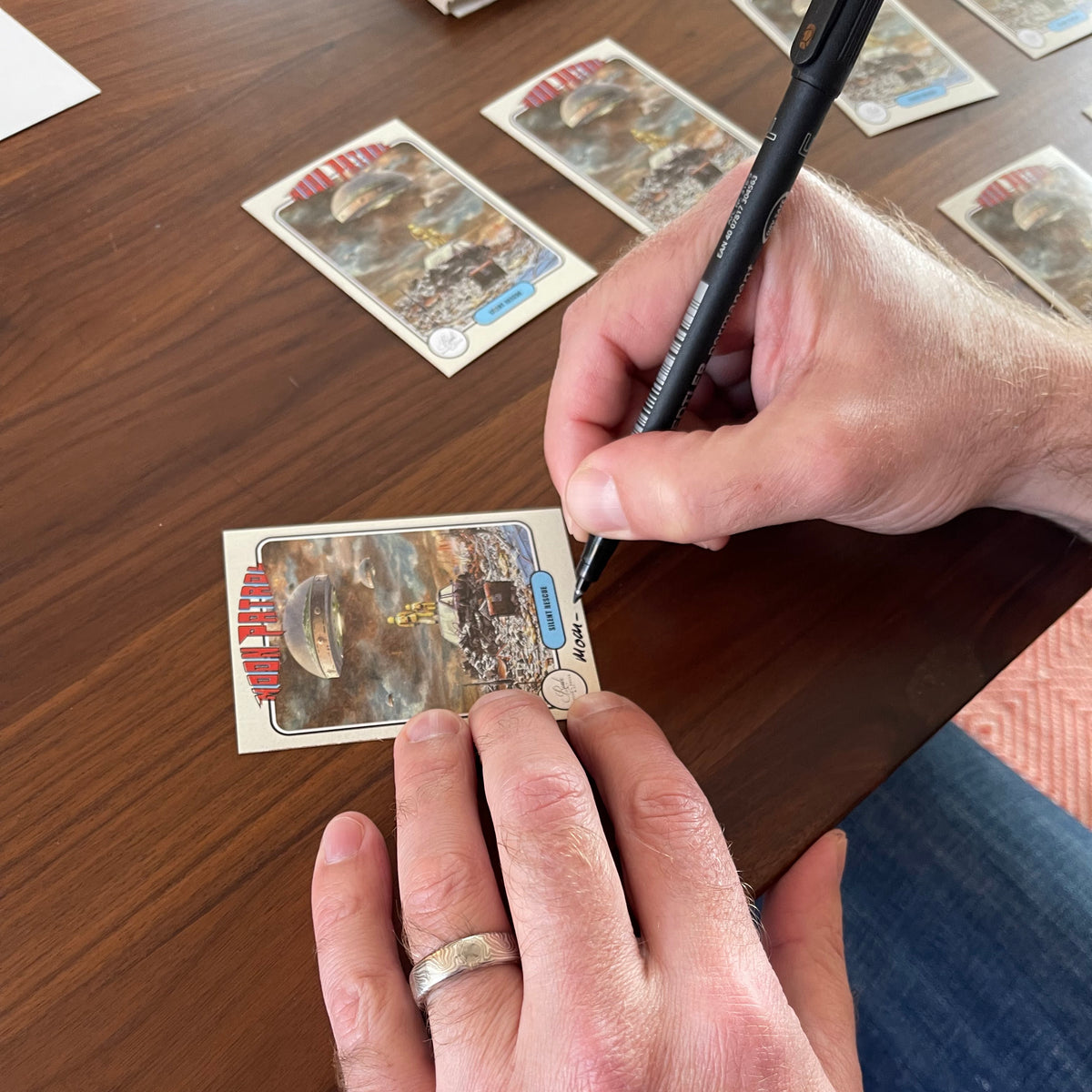 Moon Patrol: Series One - One Artist Proof Signed Card (Randomly Selected)