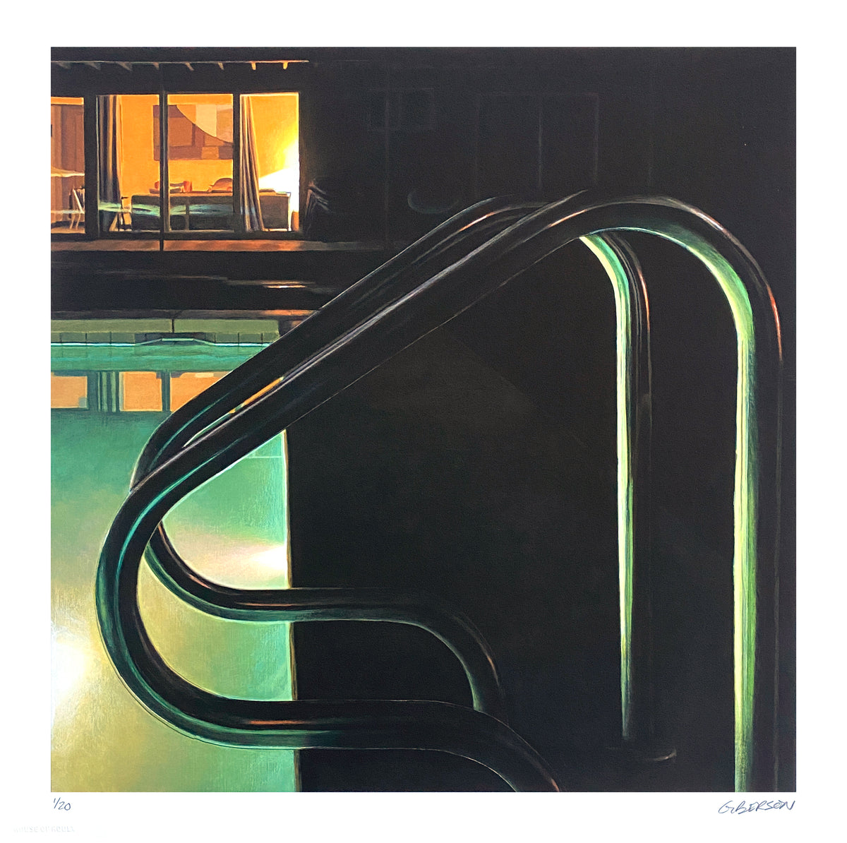 Leah Giberson "Still Outside" - Archival Print, Limited Edition of 20 - 17 x 17"