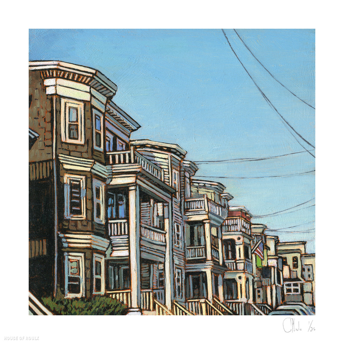 Andrew Houle &quot;Triple Decker&quot; - Archival Print, Limited Edition of 25 - 12 x 12&quot;