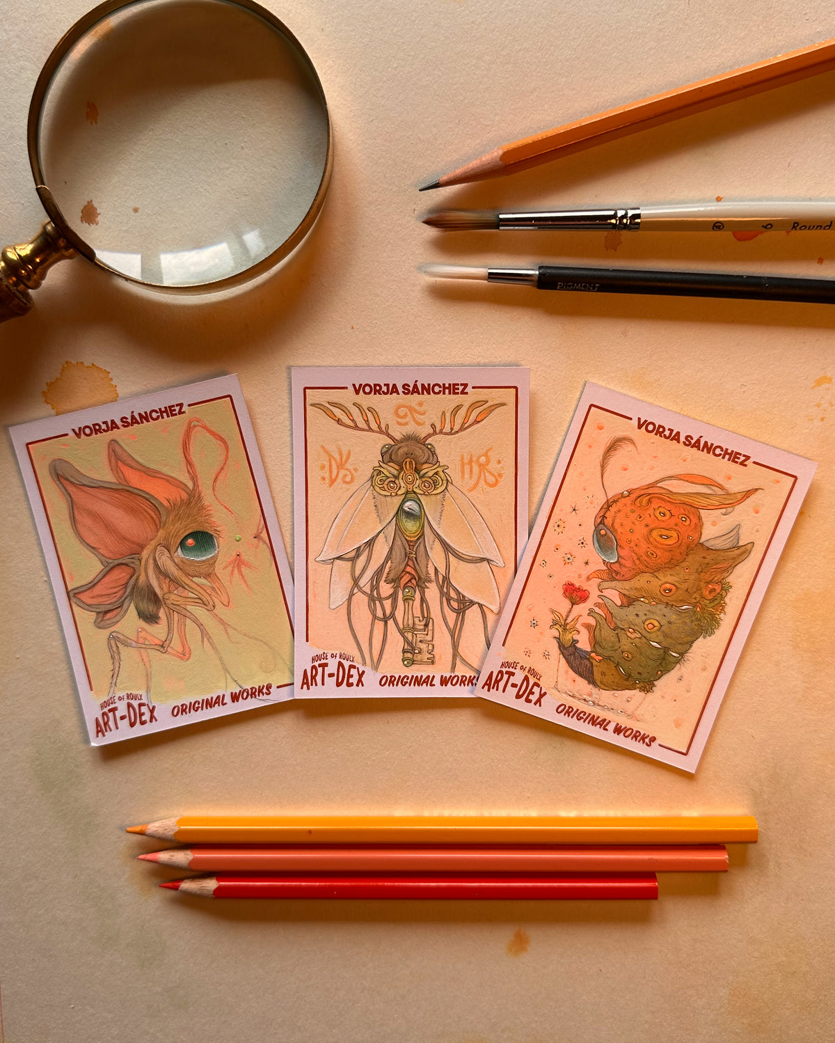 VORJA SÁNCHEZ | ART-DEX DEXTERITY GAME & TRADING CARD BLIND BOX (S1-34 - S1-36)