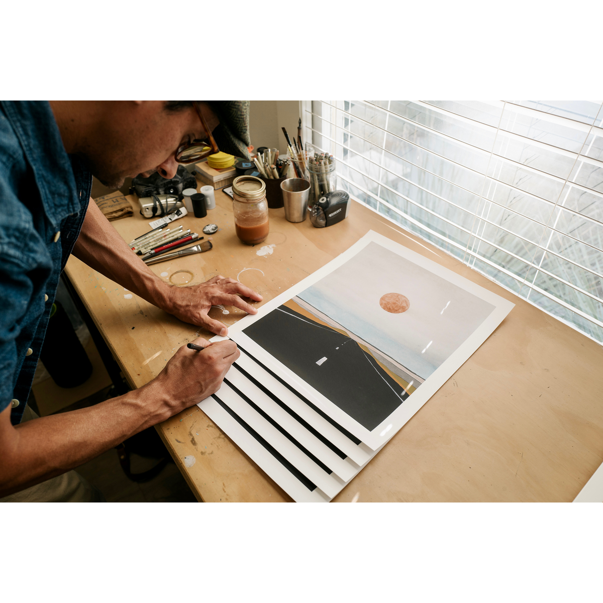 James McClung &quot;The Road is Always Open&quot; - Archival Print, Limited Edition of 10 - 14 x 17&quot;