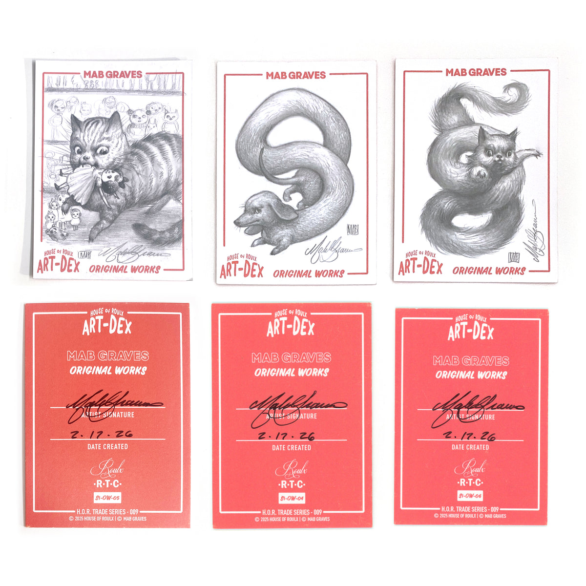 MAB GRAVES | ART-DEX DEXTERITY GAME & TRADING CARD BLIND BOX (S1-04 - S1-06)