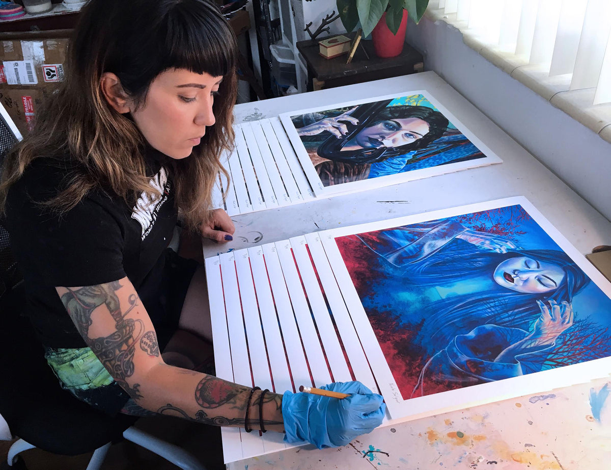 Nicole Salgar &quot;The Calling&quot; - Archival Print, Limited Edition of 12 - 17 x 17&quot;
