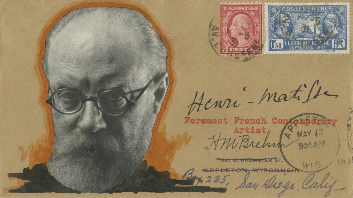 Henri Matisse - Signed Custom Postal Cover