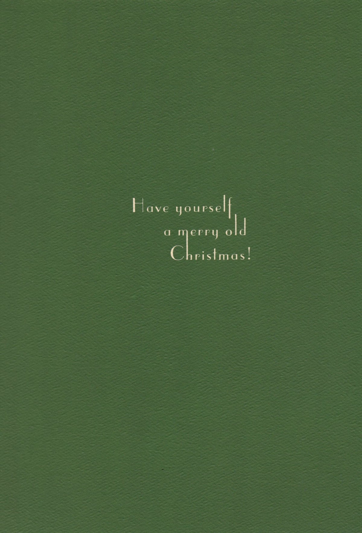 Norman Rockwell - Signed Vintage Christmas Card - 7 x 10&quot;