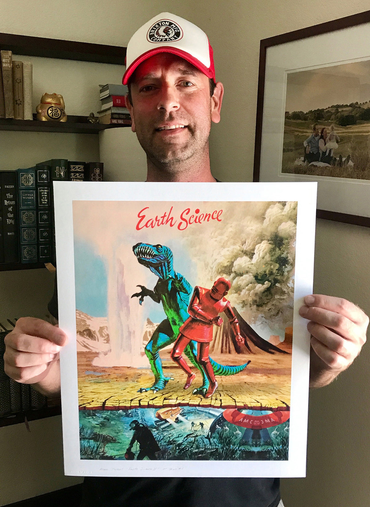 Moon Patrol &quot;Earth Science II&quot; - Limited Edition, Archival Print - 14 x 17&quot;
