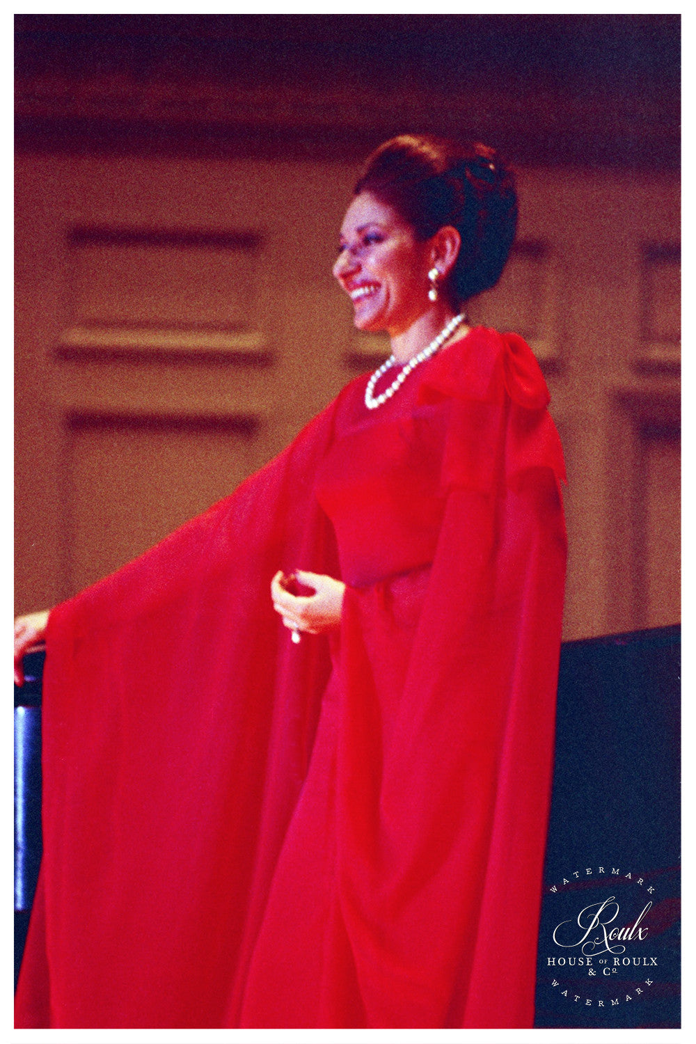 Maria Callas (by Peter Warrack) - Limited Edition, Archival Print