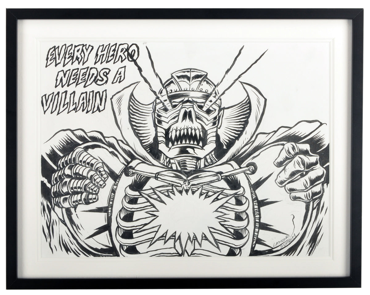 L&#39;Amour Supreme - CZARFACE - Signed Original Ink Process Sketch