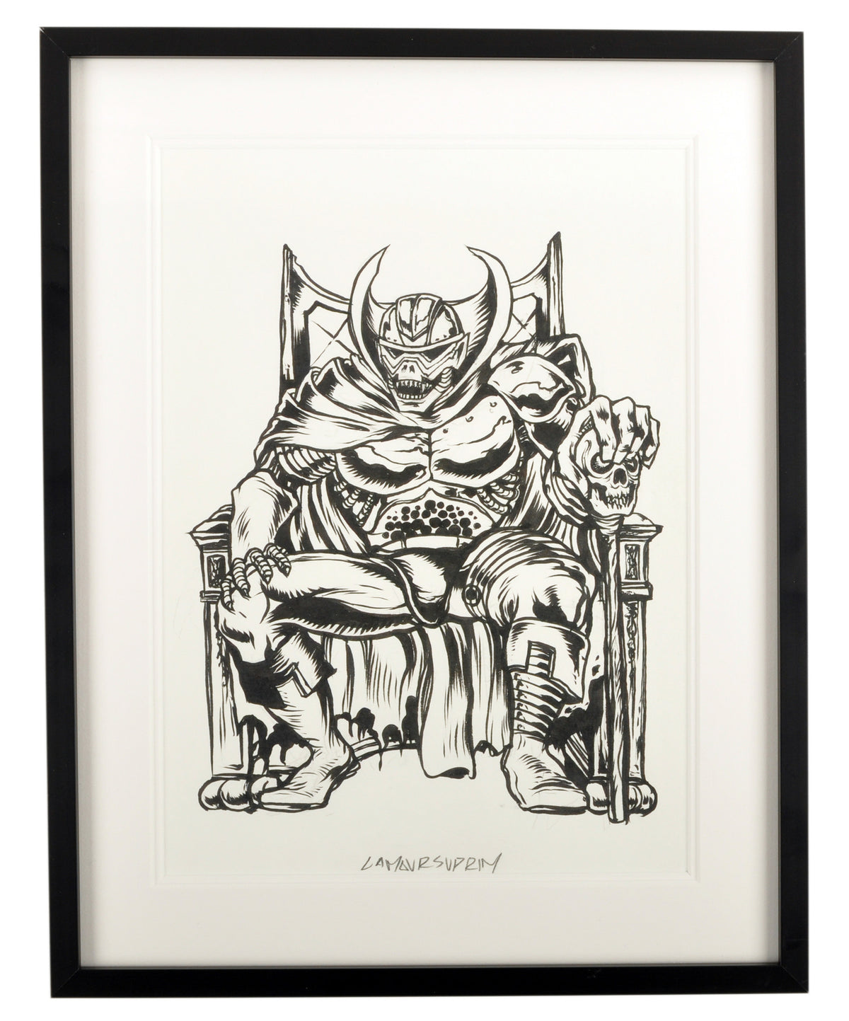 L&#39;Amour Supreme - CZARFACE - Signed Original Ink Process Sketch