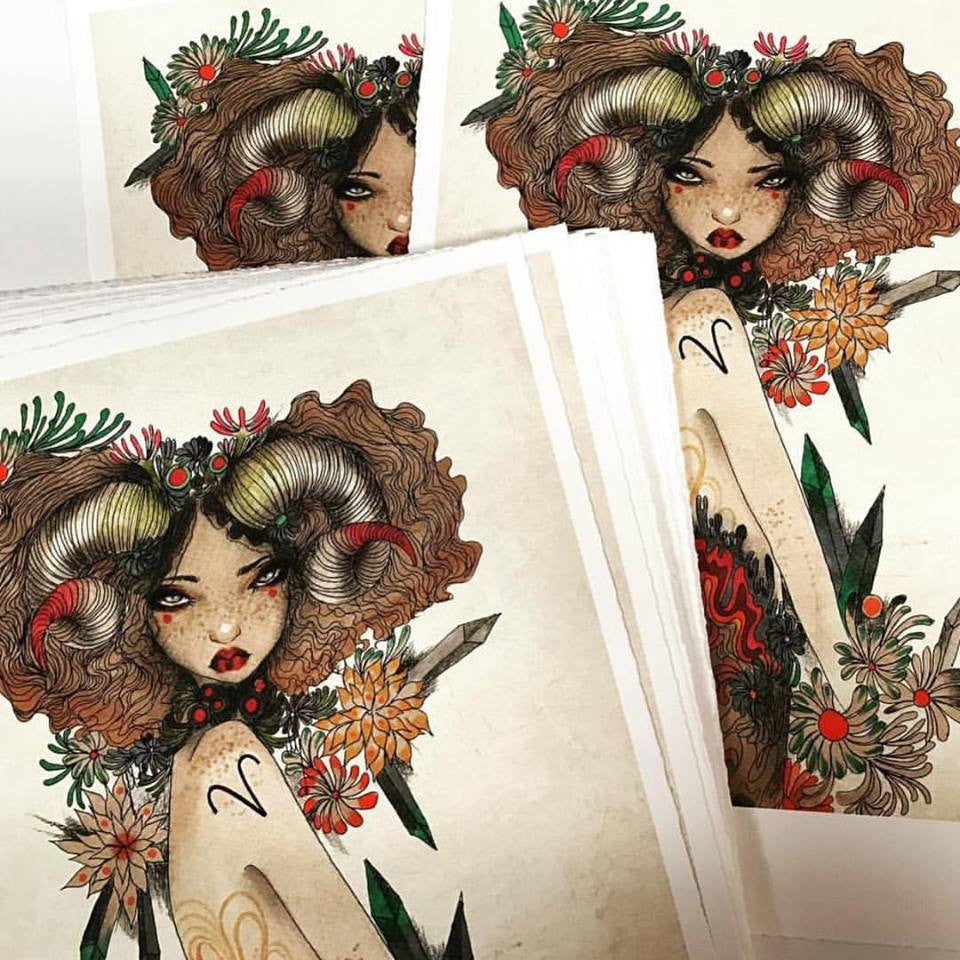 Olivia Rose &quot;Aries&quot; - Limited Edition, Archival Print - 13 x 19