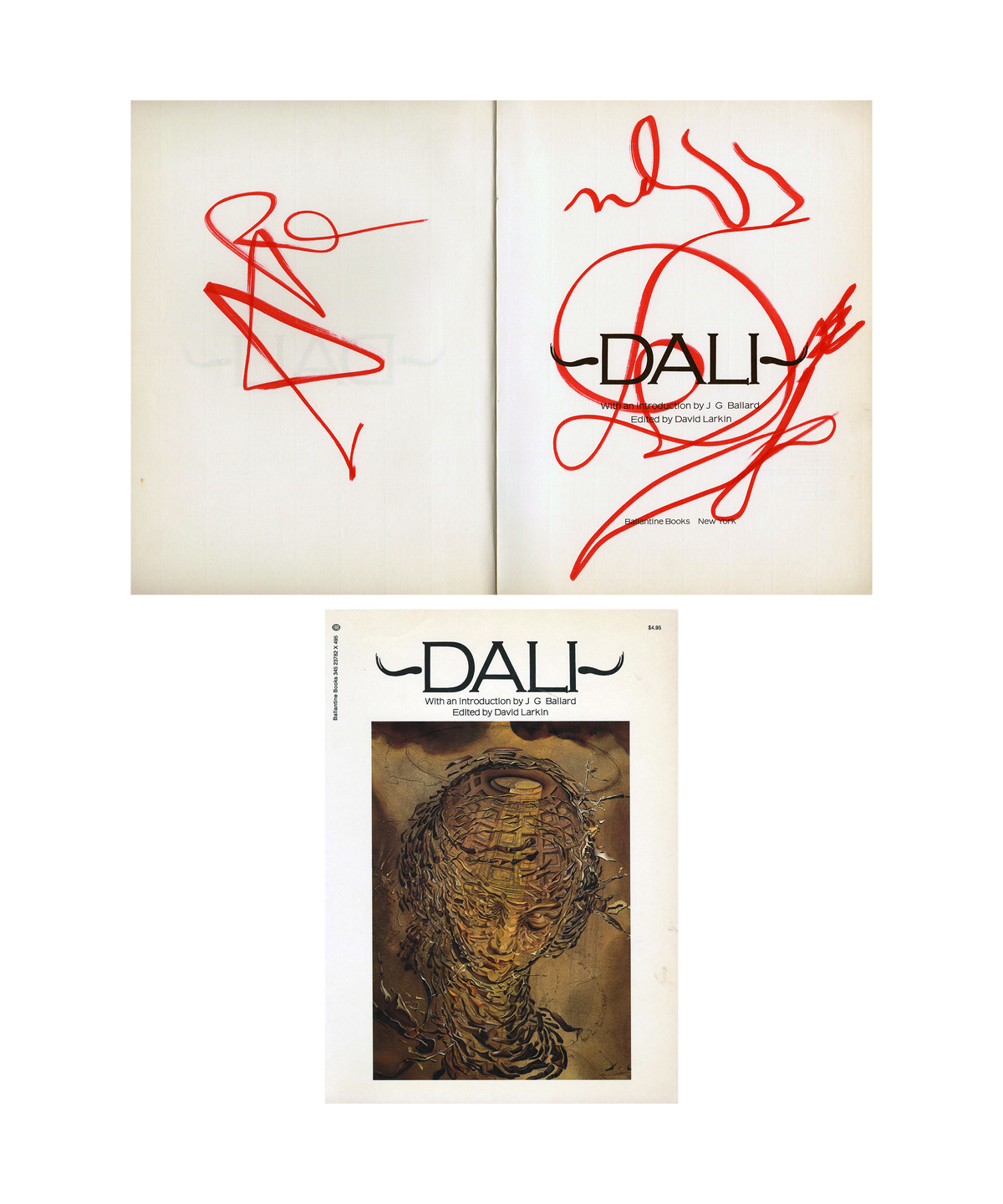 Salvador Dalí - Signed Book, First Printing - 1974