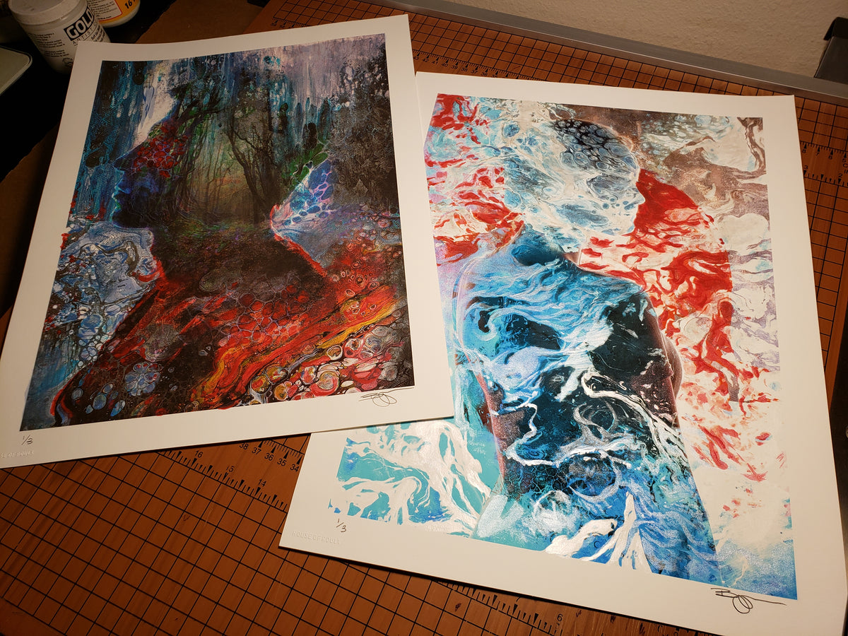 Barrett Biggers &quot;Forest Flow&quot; - Archival Print, Limited Edition of 12 - 13 x 17&quot;