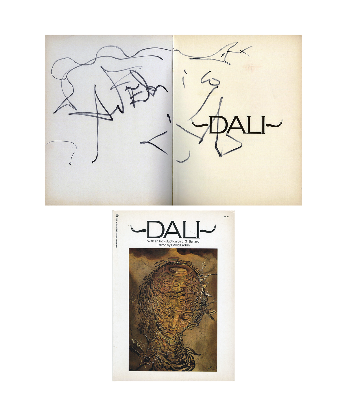 Salvador Dalí - Signed Book, First Printing - 1974