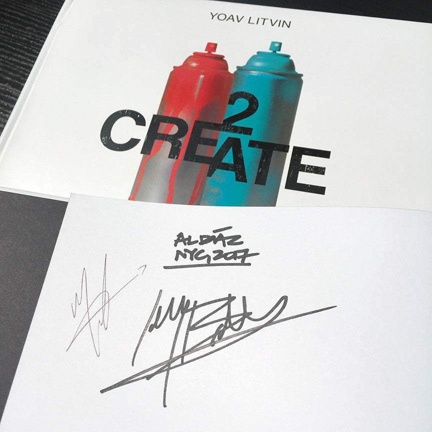 Al Diaz &amp; Jilly Ballistic &quot;2 Create&quot; - Signed Book, First Edition