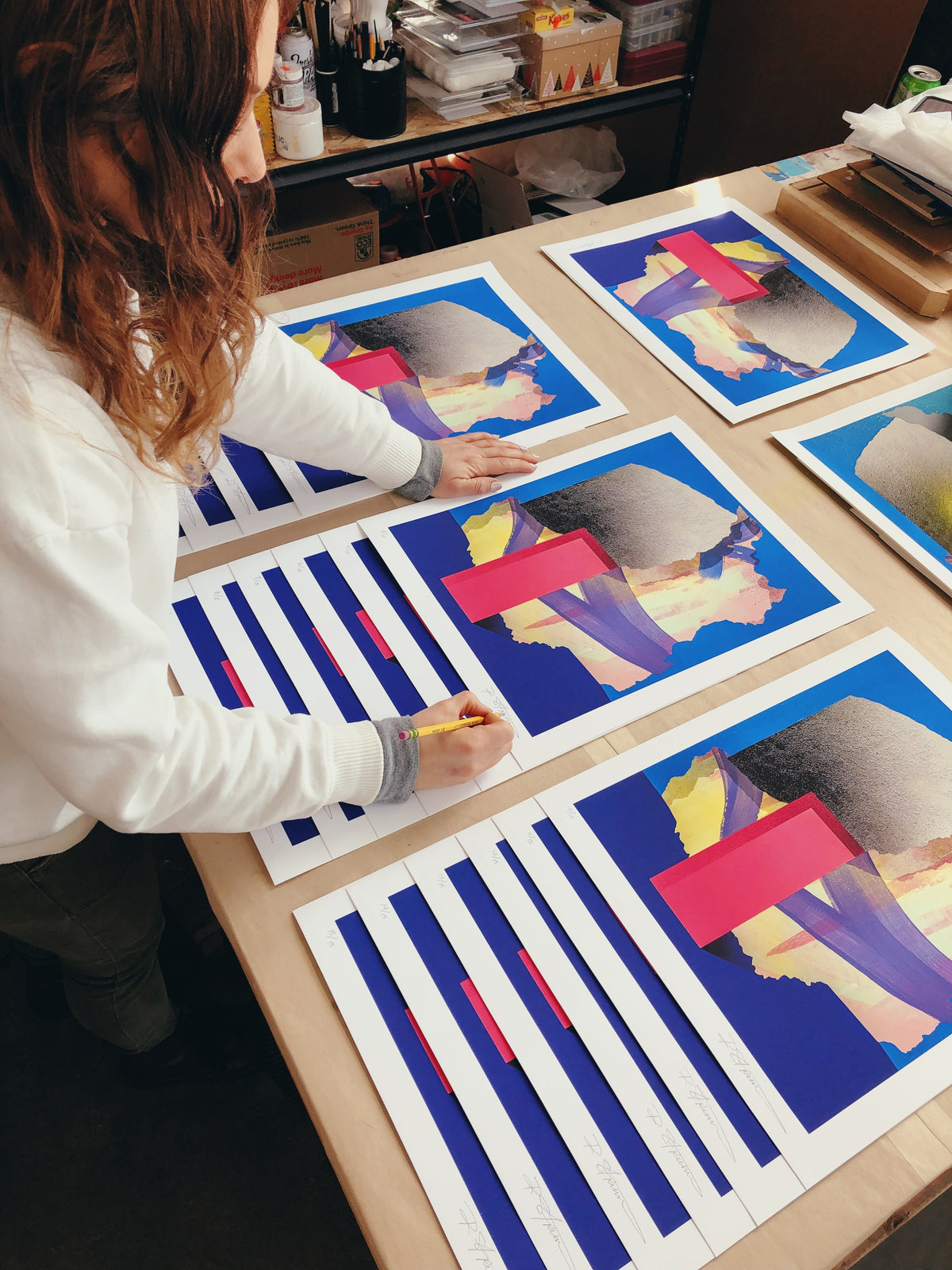 Rachel Strum &quot;Ghostwriter&quot; - Archival Print, Limited Edition of 15 - 14 x 17&quot;