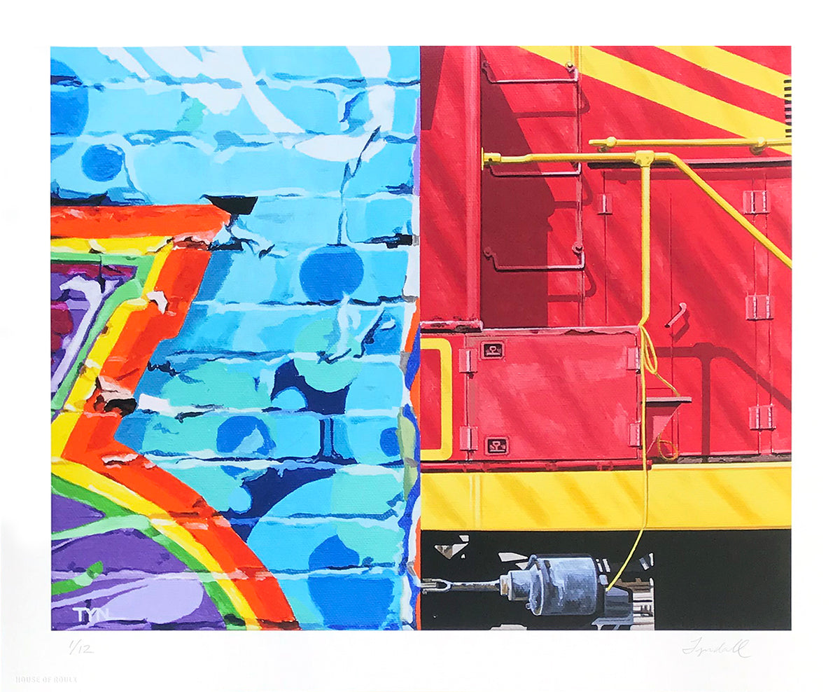 David Tyndall - &quot;3 Stripes&quot; - Archival Print, Limited Edition of 12 - 14 x 17&quot;