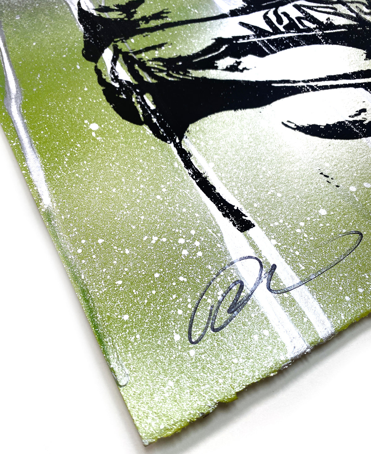 Dave Navarro &amp; Brian J. Hoffman &quot;LA Darling&quot; - Hand-Painted, Silk Screened Multiple - 18 x 22&quot;